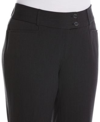 Plus Size Curvy Fit Bootcut Pant