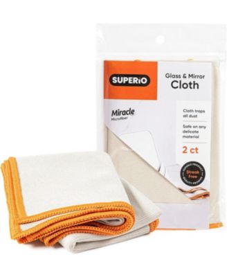 Microfiber Glass, Window, and Mirror Cleaning Cloth 14"x16"