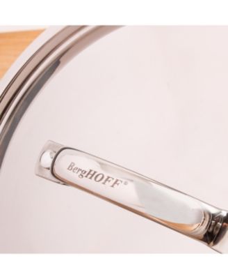 Vintage Tri-Ply 18/10 Stainless Steel 5.5" Saucepan 1qt. with Lid, Hammered