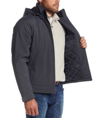 Men's Flex Tech Hooded Shirt Jacket