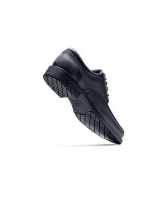 Valet Men's Slip Resistant Water Resistant Leather Work Shoes