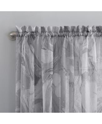 Cristo Crushed Sheer Voile Rod Pocket Curtain Panel