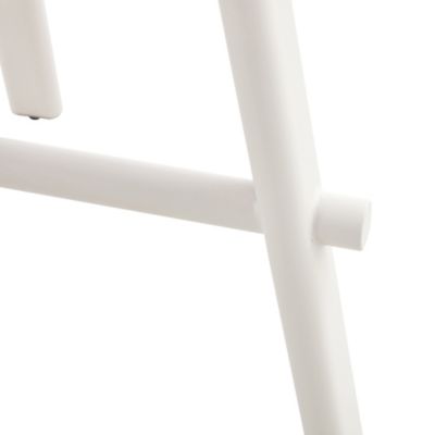 Modern White Circular Dining Table (42")