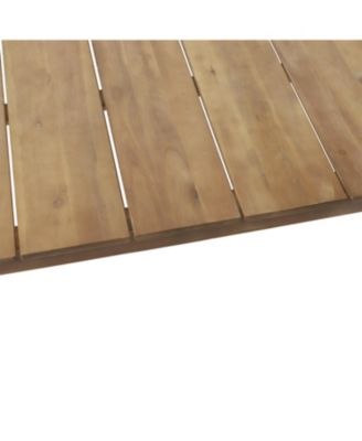 Streamdale Acacia Outdoor Coffee Table, Light Brown