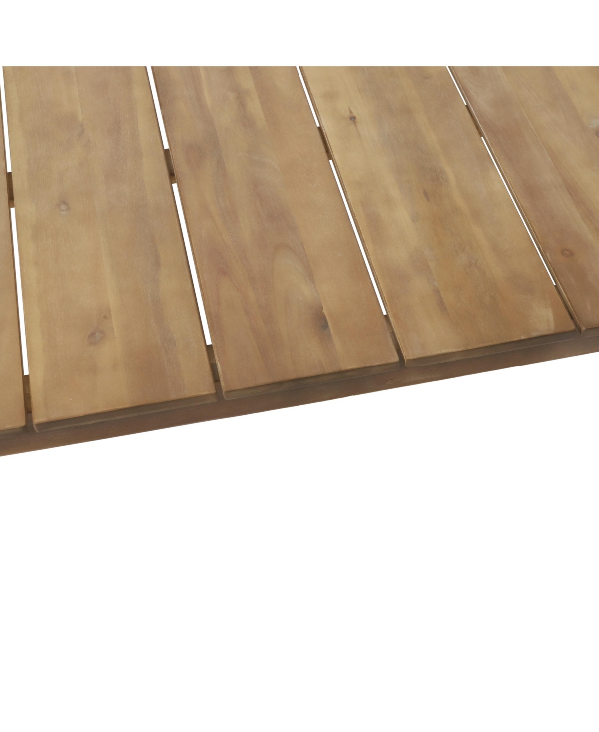 Streamdale Furniture Acacia Wood Outdoor Coffee Table, Light 14