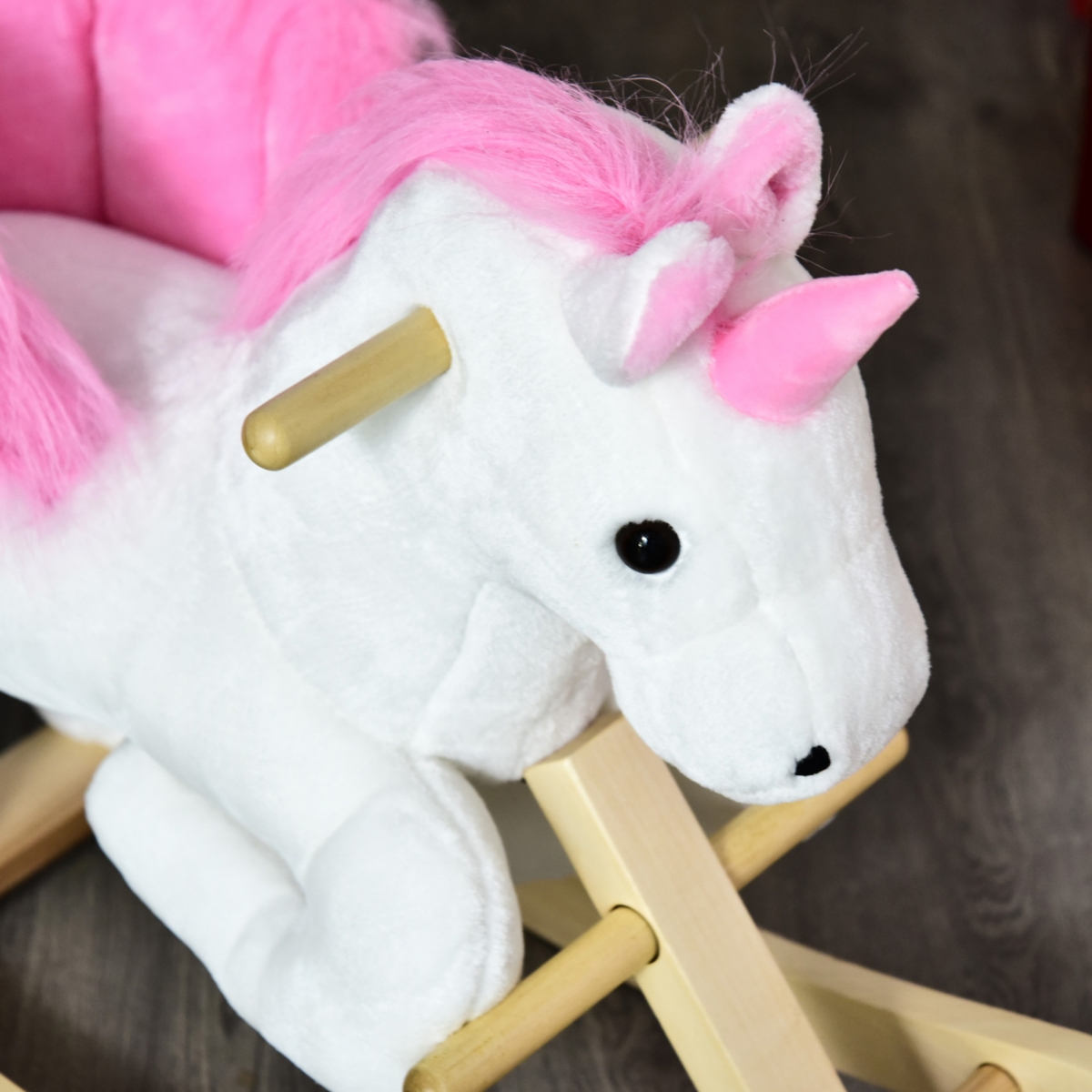 Streamdale Furniture Musical Unicorn Rocking Horse for Kids