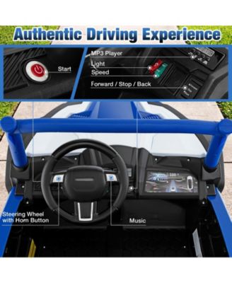 2-Seater Kids Ride on UTV with 2.4G Remote Control for over 3 Years Old Children-Red