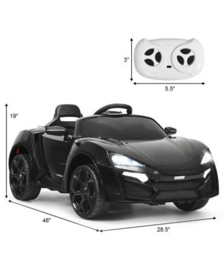 12V 2.4G RC Electric Vehicle with Lights-Red
