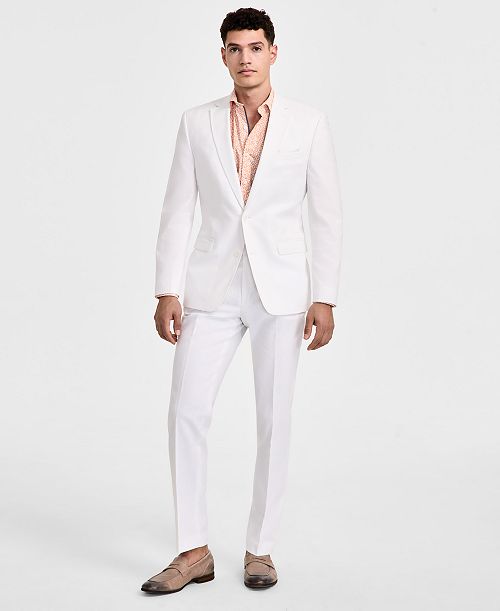 alfani Bar III Men's Slim-Fit Linen Suit Separates Exclusively at Macy's Men's Fashion & Accessories