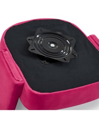 Streamdale Homerest Modern Swivel Chair, Rose Pink