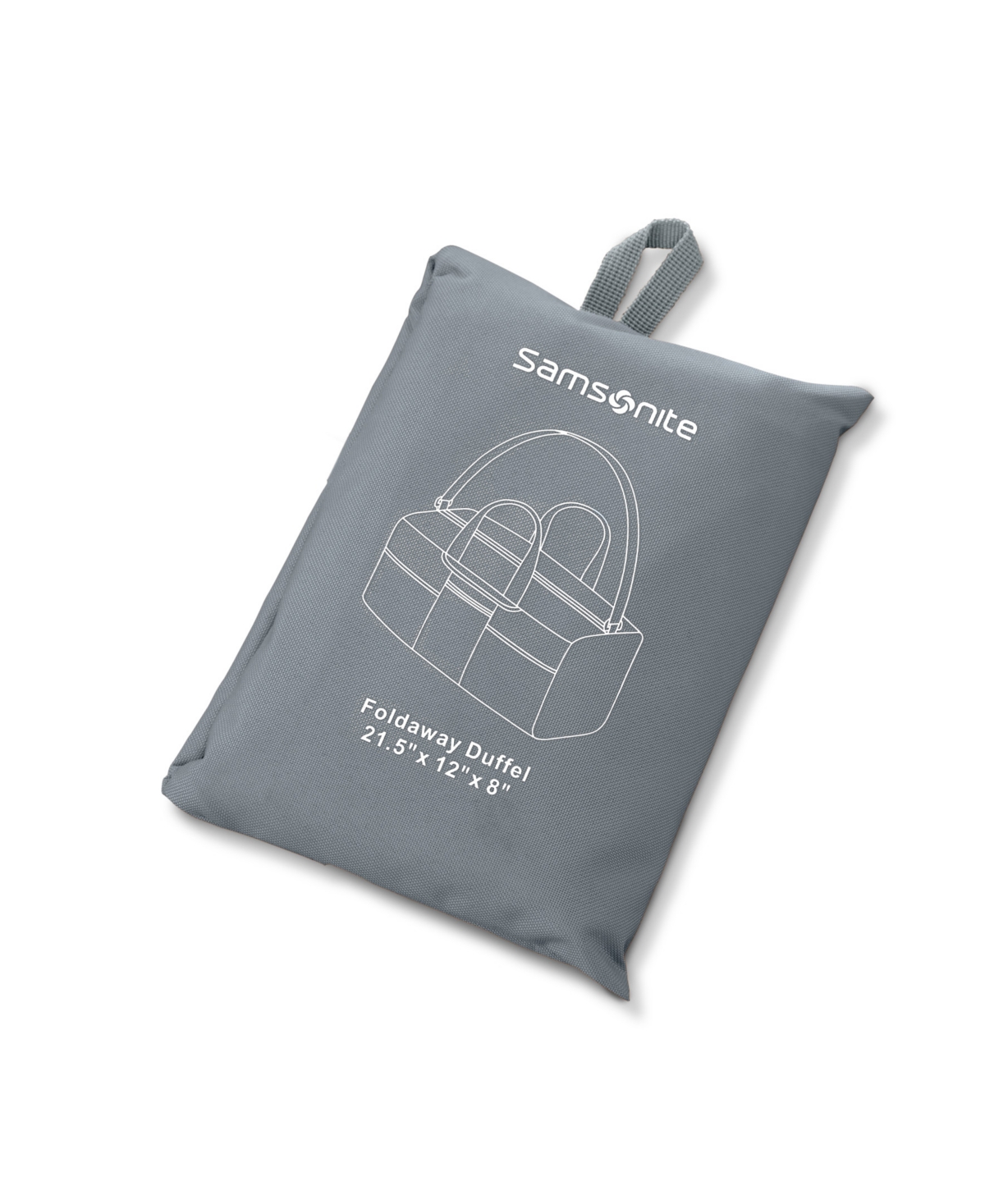 Samsonite Foldaway Duffel In Slate Blue
