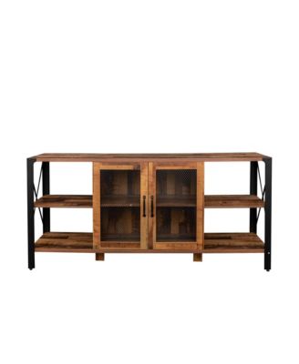 Streamdale Industrial Farmhouse TV Stand for Living Room & Bedroom
