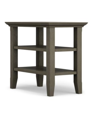 Simpli Home - Acadian Side Table, Quick Ship