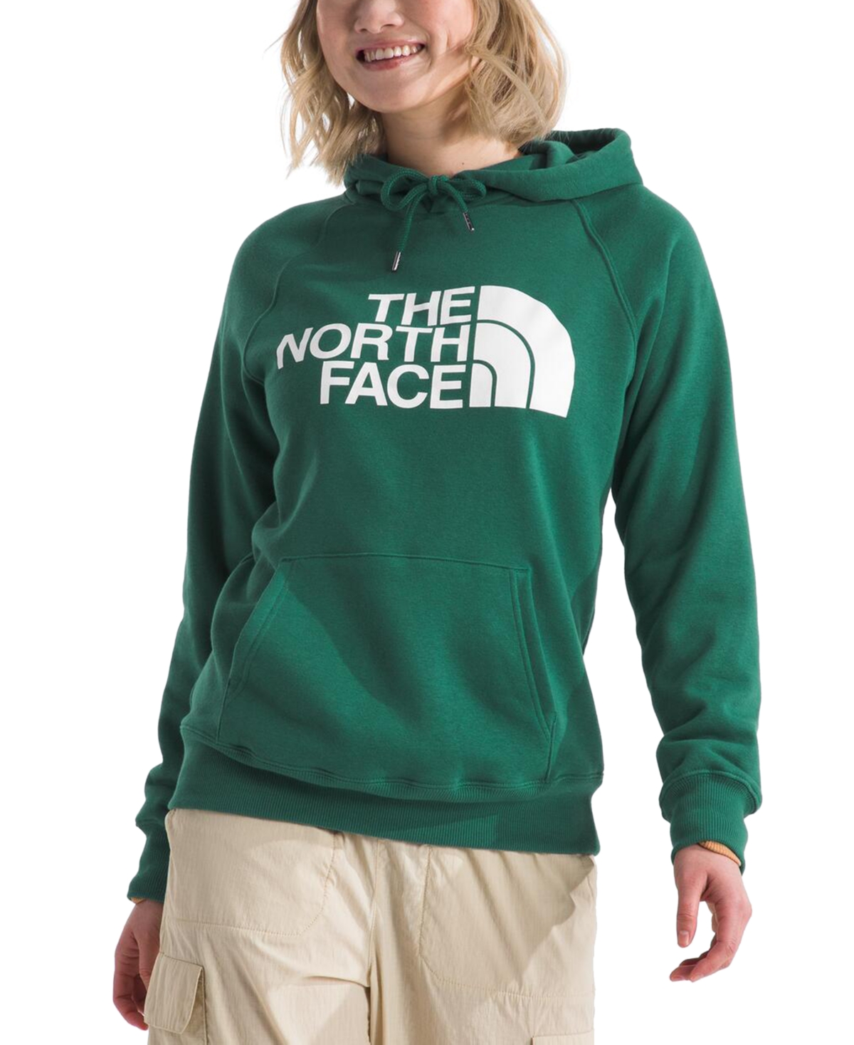 THE NORTH FACE WOMEN'S HALF DOME FLEECE PULLOVER HOODIE 