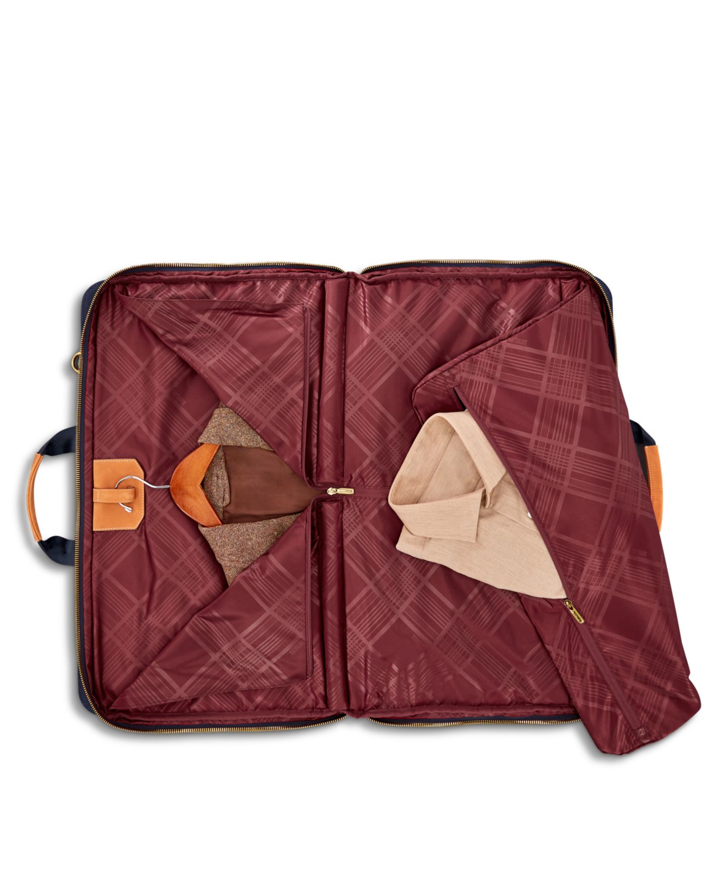 Сумка Hartmann Reserve Trifold 24" Garment, цвет: Полуночный тёмно-синий — фото 3