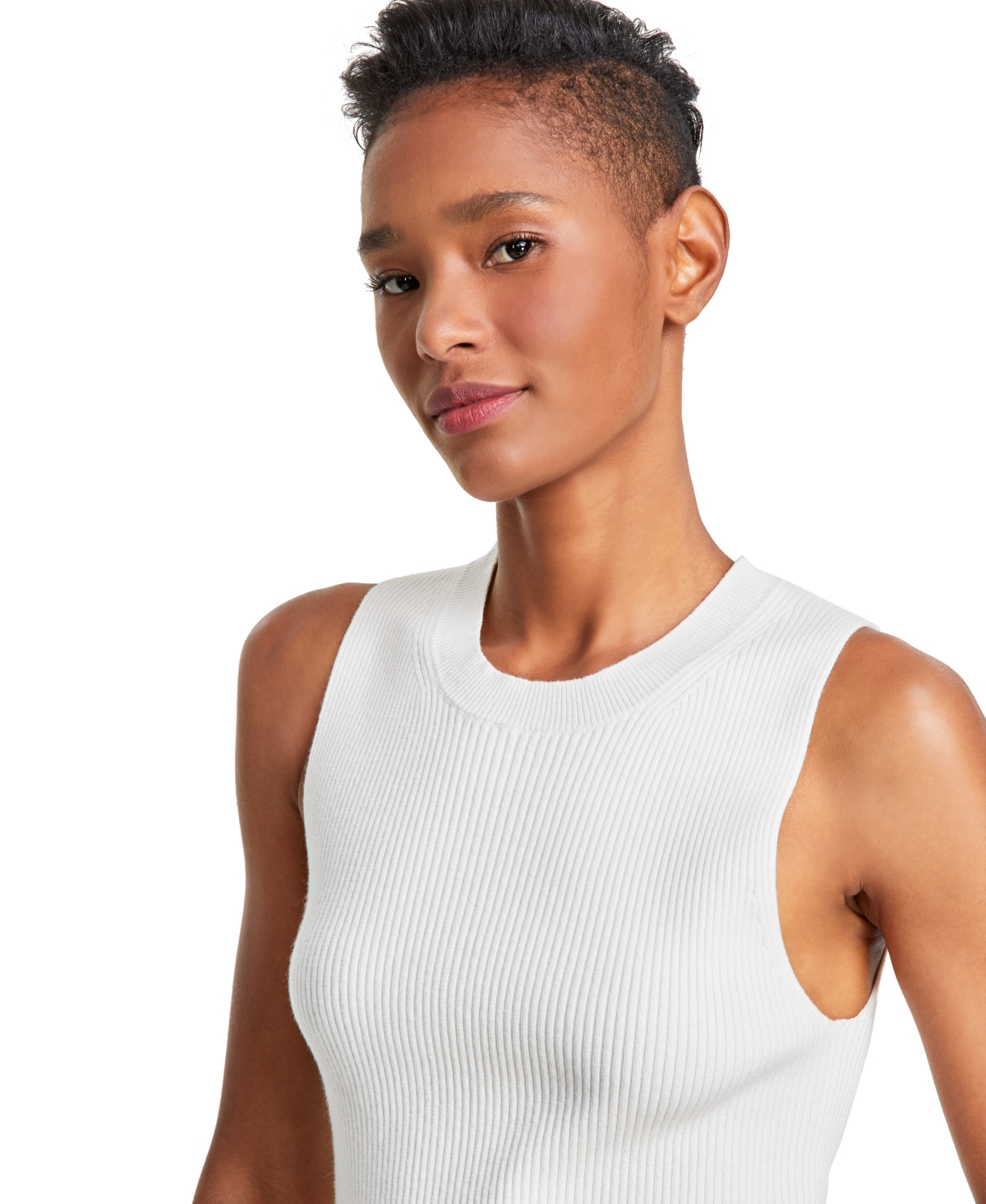 Boss Orange Women's Fetullina Ribbed Sleeveless Top