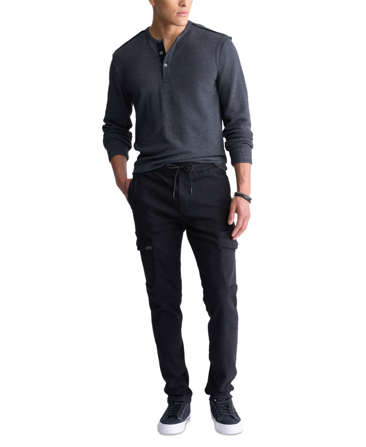 Men's Slim-Fit Tapered Cargo Pants