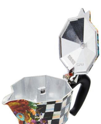 Courtly Flower Market 3-Cup Bialetti Moka Coffee Pot