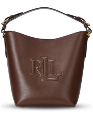 【送料&関税込】Polo Ralph Lauren Witley Md Bk Bucket Bag Me Lauren Ralph Lauren Leather Medium Witley Bucket Bag - Macy's