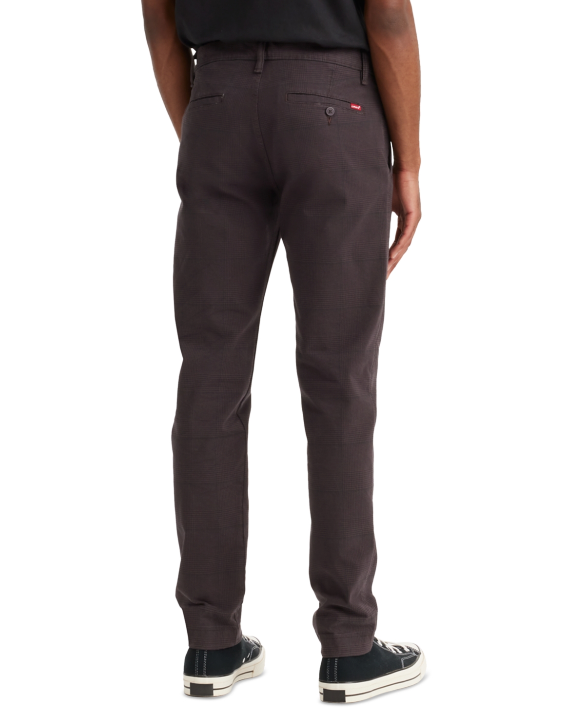 Levi's Men's Xx Chino Standard Taper Fit Stretch Pants In Black