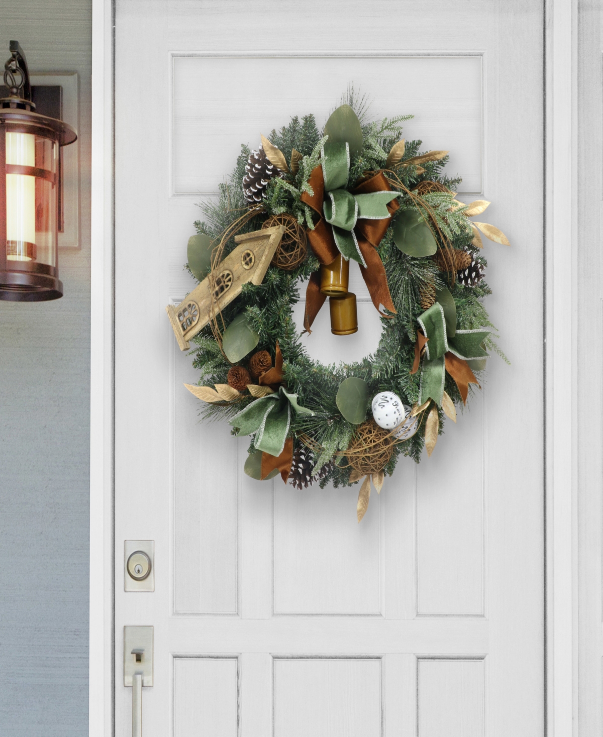 Puleo Adorned Artificial Wreath 24 Inch
