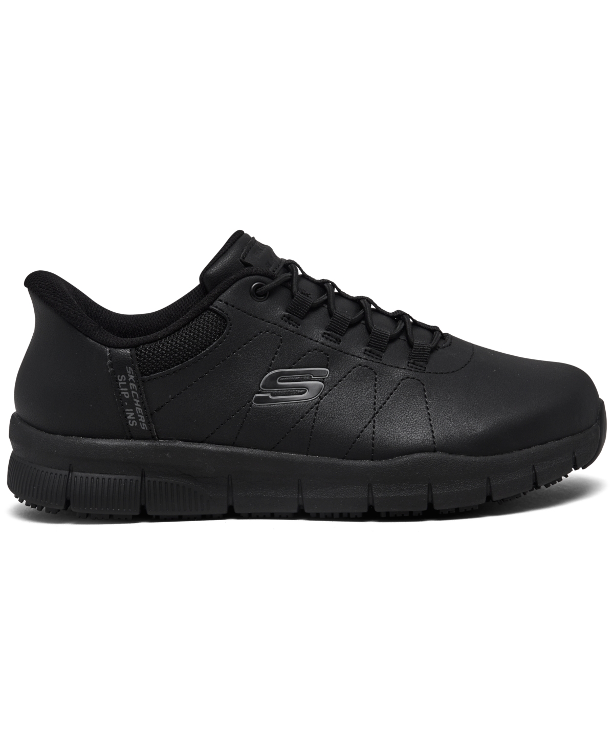 Skechers Women's Slip-ins Work: Nampa - Cotton bud Casual Slip-on Work Sneakers from Finish Line