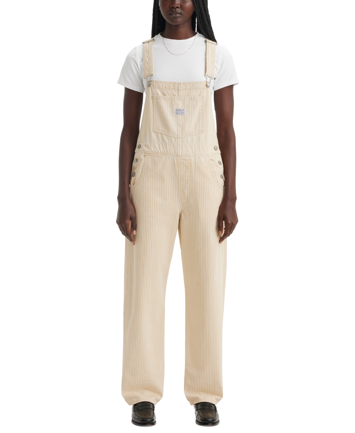 Levi's Women's Vintage-Style Cotton Denim Overalls