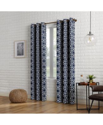 Barnett Trellis Blackout Grommet Curtain Panel