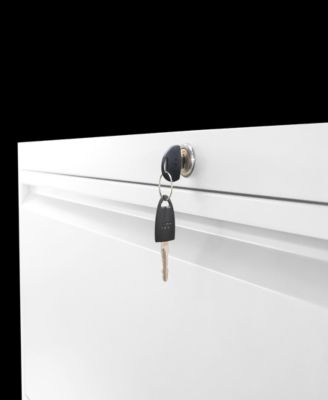 Streamdale 2-Drawer Lateral File Cabinet with Lock for Legal, A4, F4 Files