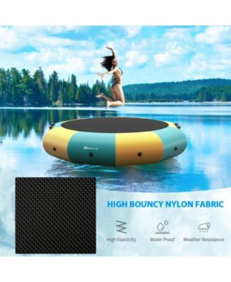 10 Feet Inflatable Splash Padded Water Bouncer Trampoline