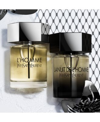YSL LA NUIT DE L'HOMME 60ml ギフトバッグ付き YSL LA NUIT DE L'HOMME EDT 60ML/2.0 OZ (BATCH# 1BAD) OPEN