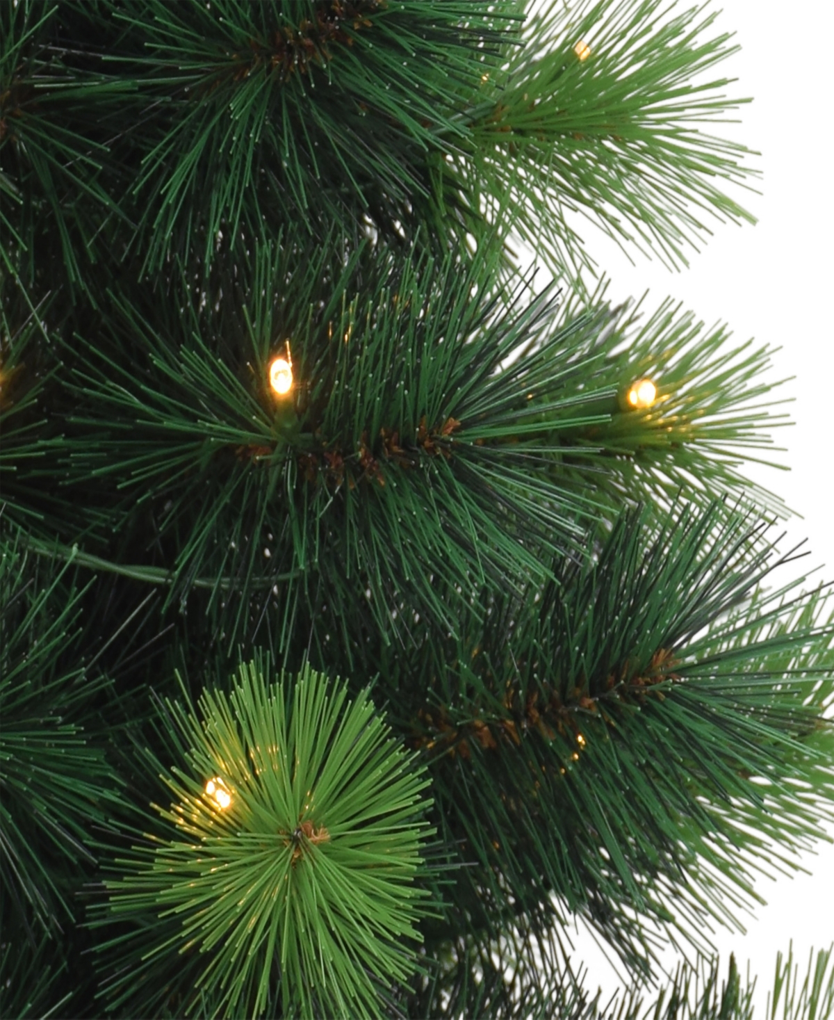 Puleo Pre-Lit Table Top Artificial Tree 2 Inch