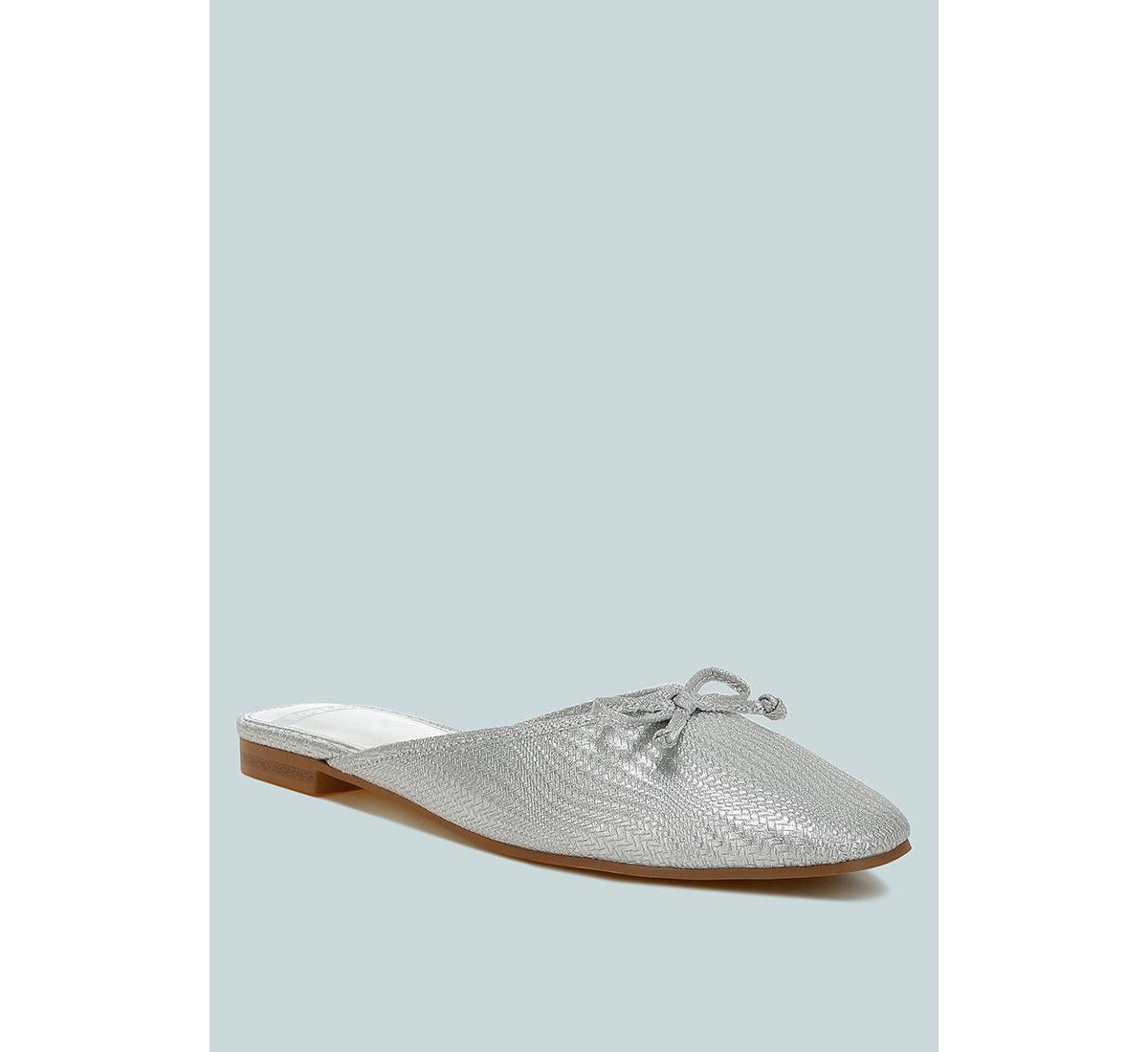 Jaylor Party Bow Slip-On Mules