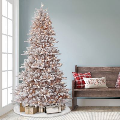 7.5-ft. Snowy Bennington Fir Tree with 500 Clear Lights & Stand