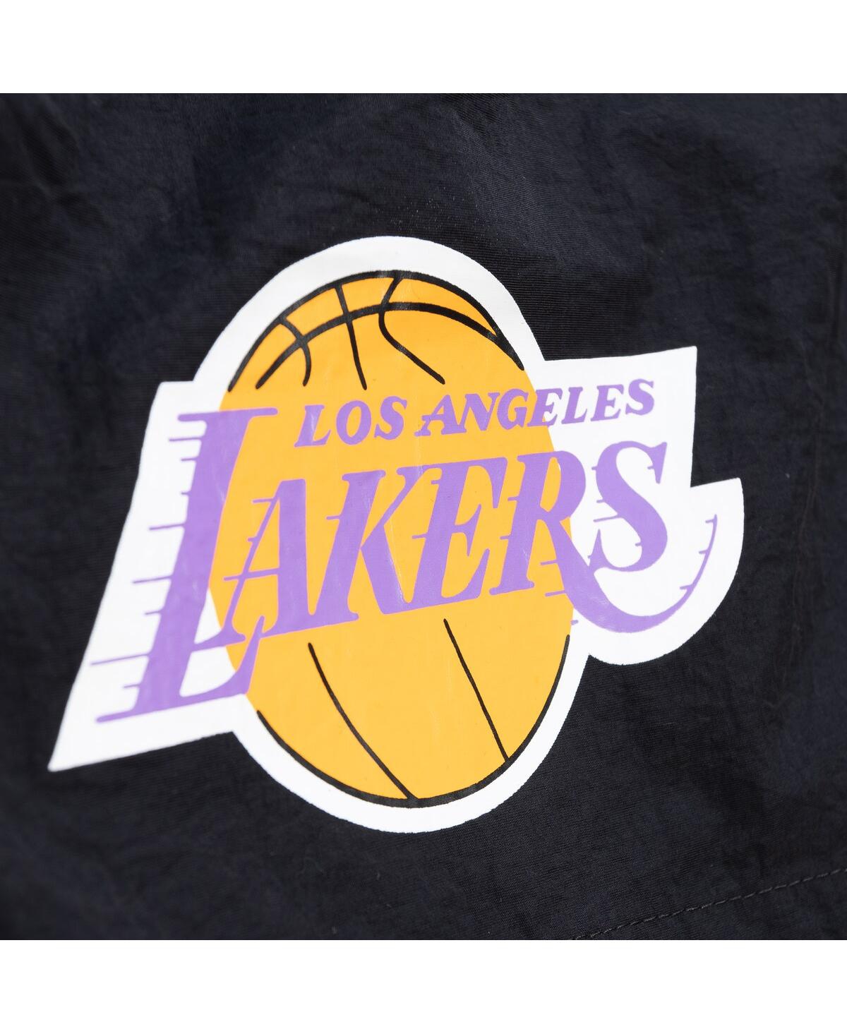 Mitchell & Ness Men's Shorts Nba Team Essentials Nylon Shorts Hardwood Classics Loslak In Black