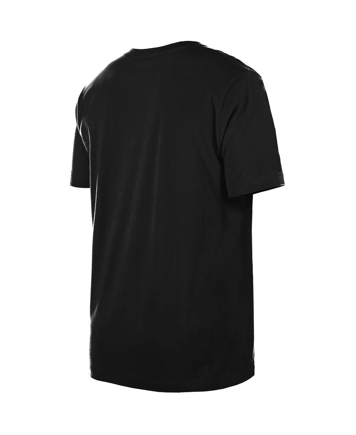 NEW ERA MEN'S BLACK CAROLINA PANTHERS TEAM LOGO T-SHIRT 