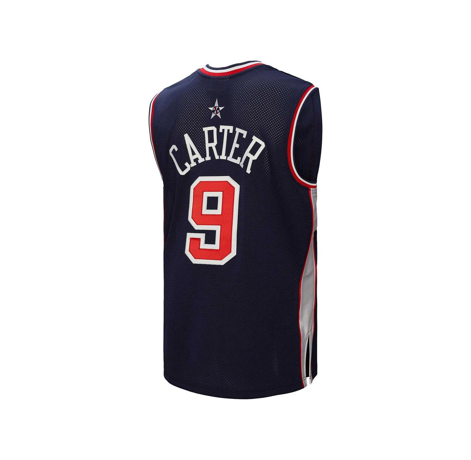 Men's Vince Carter Navy USA Basketball 2000 Authentic Jersey
