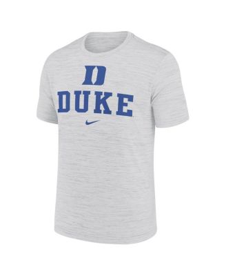 Men's White Duke Blue Devils Primetime Velocity T-Shirt