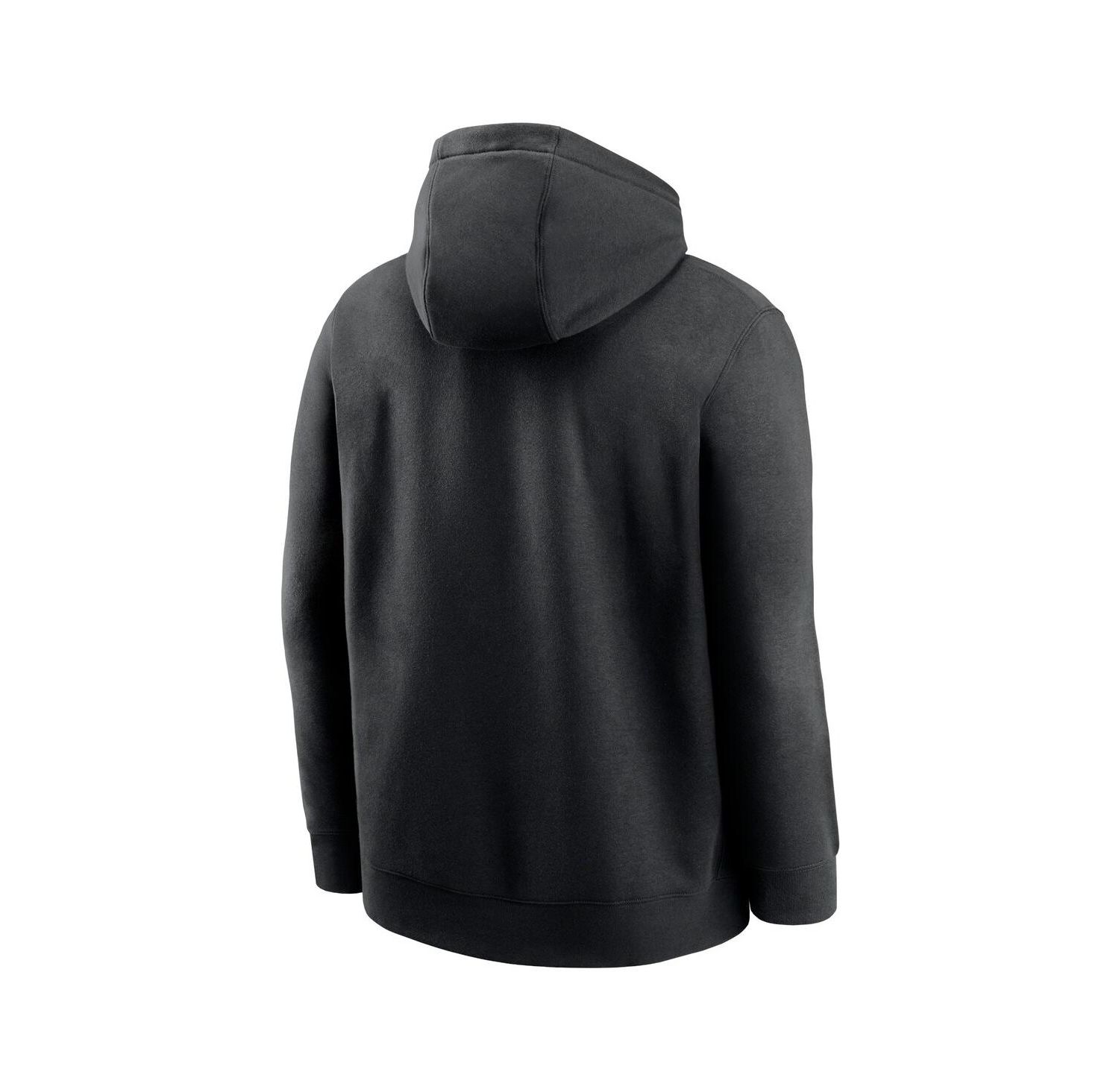 Men's Black Las Vegas Raiders Club Logo Pullover Hoodie