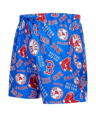 Men's Navy Boston Red Sox Toss Logo Woven Shorts