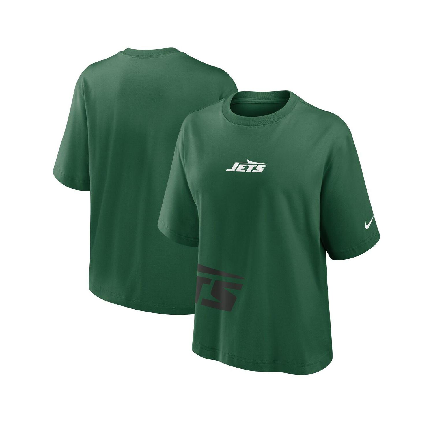 Women's Green New York Jets Boxy T-Shirt
