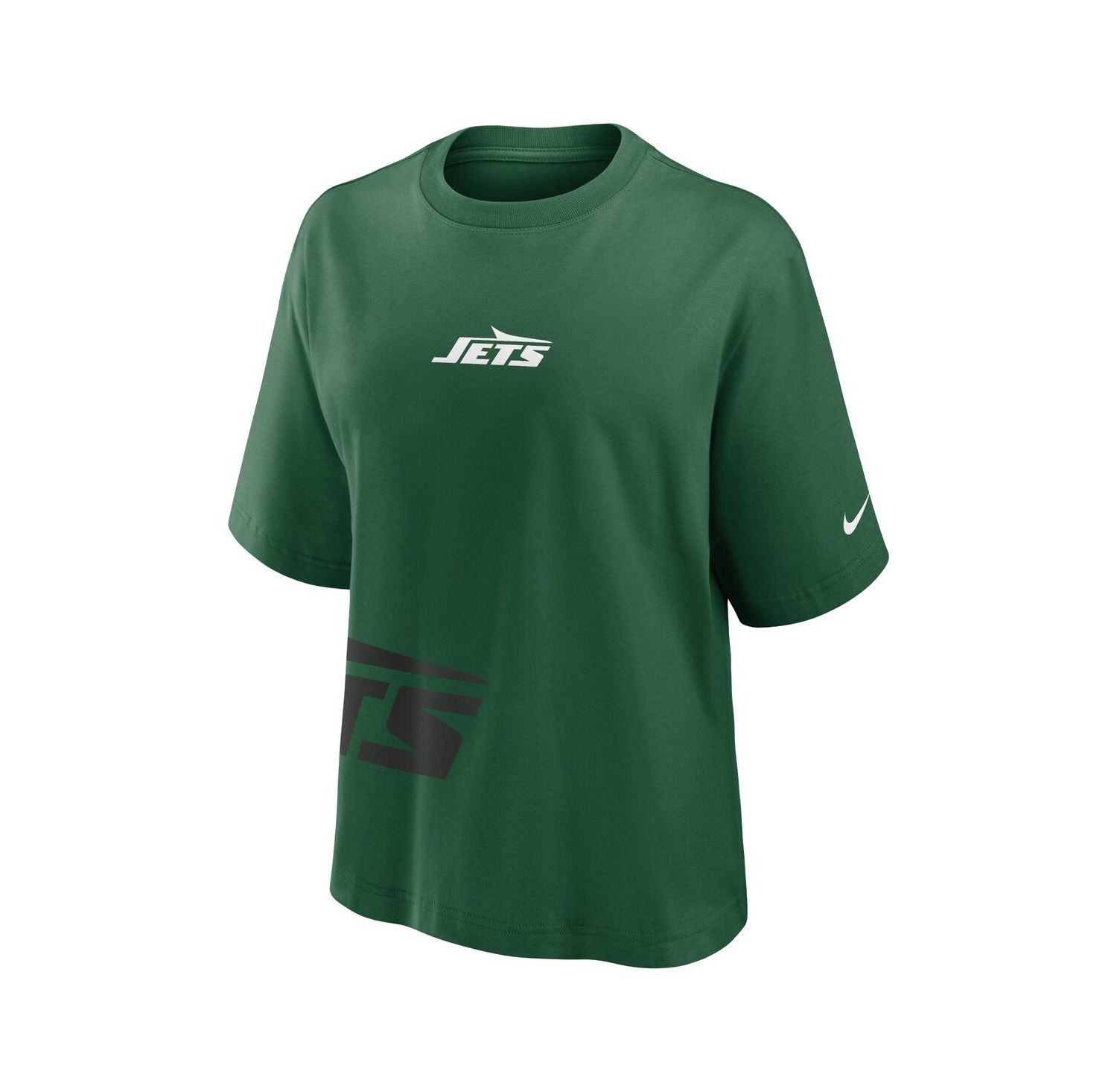 Women's Green New York Jets Boxy T-Shirt