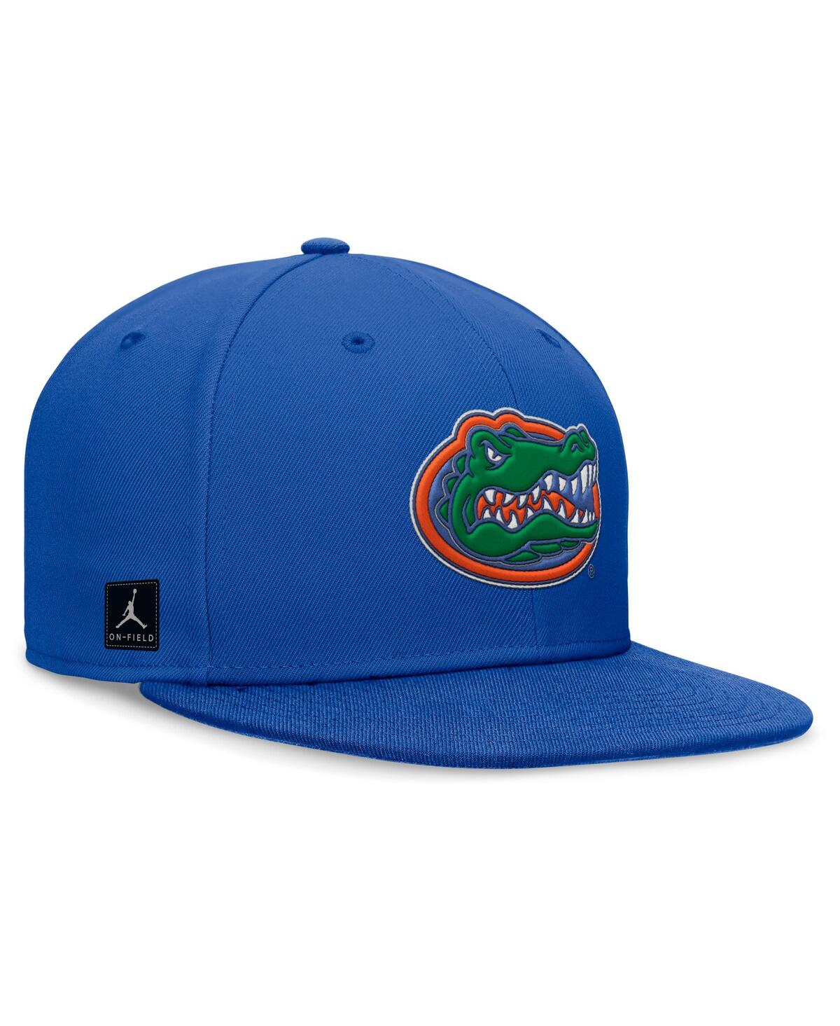 Jordan Men's Royal Florida Gators On-field Pro Fitted Hat In Royal