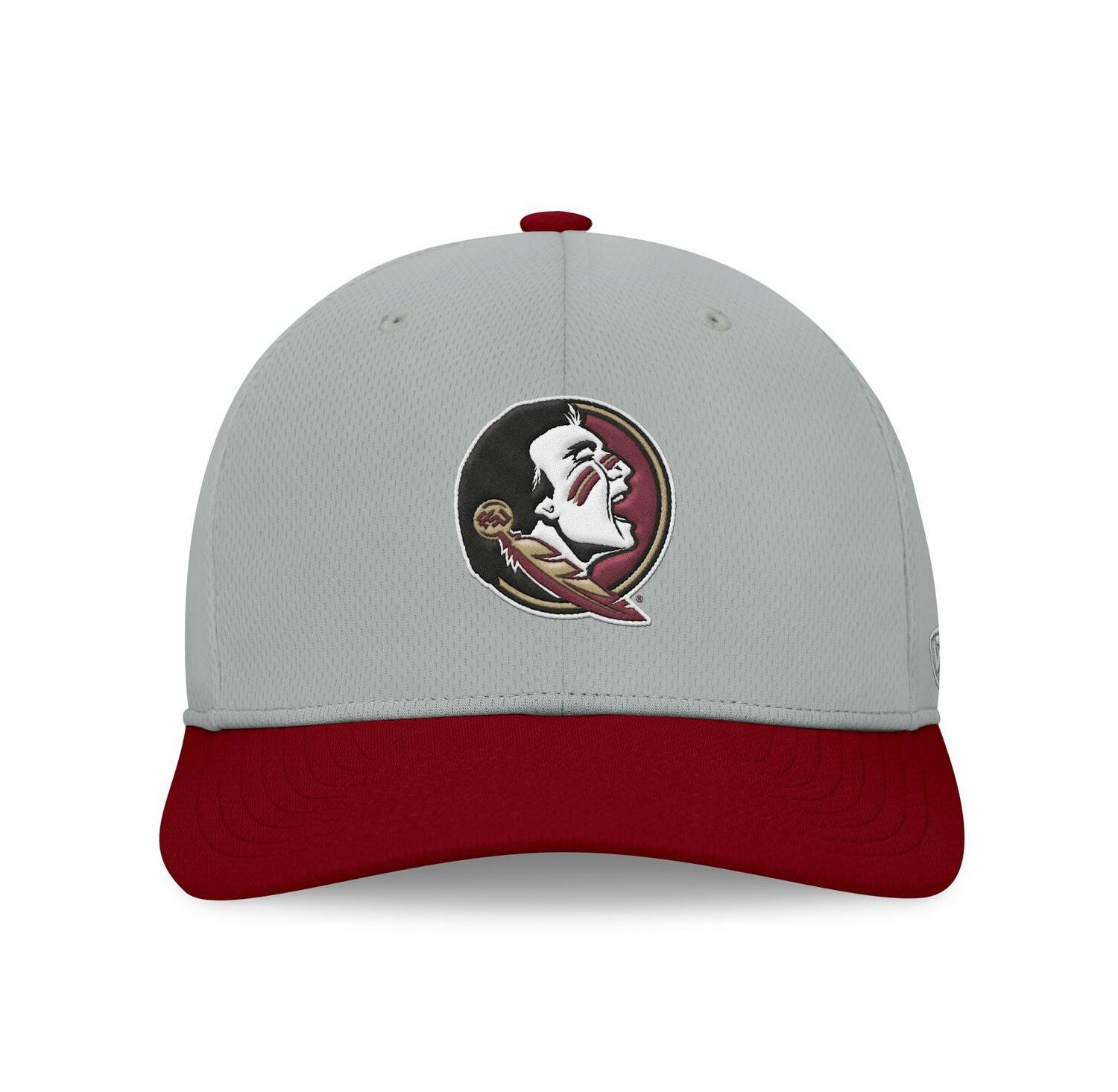 Men's Gray/Garnet Florida State Seminoles Mick Flex Hat