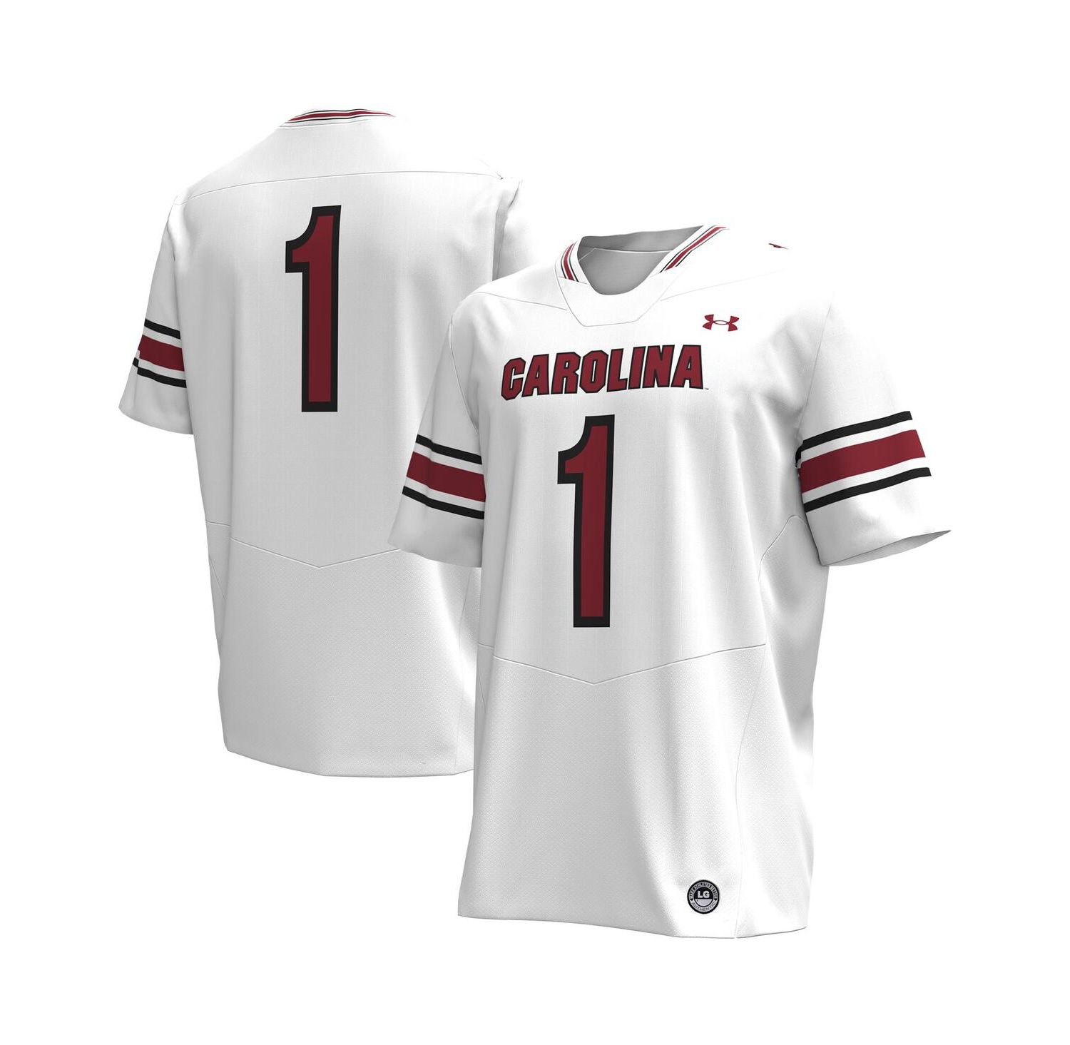 Men's 1 South Carolina Gamecocks Replica Football Jersey