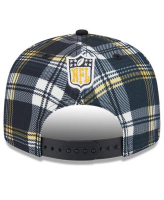 Men's Black Pittsburgh Steelers 2024 Sideline Statement 9FIFTY Snapback Hat