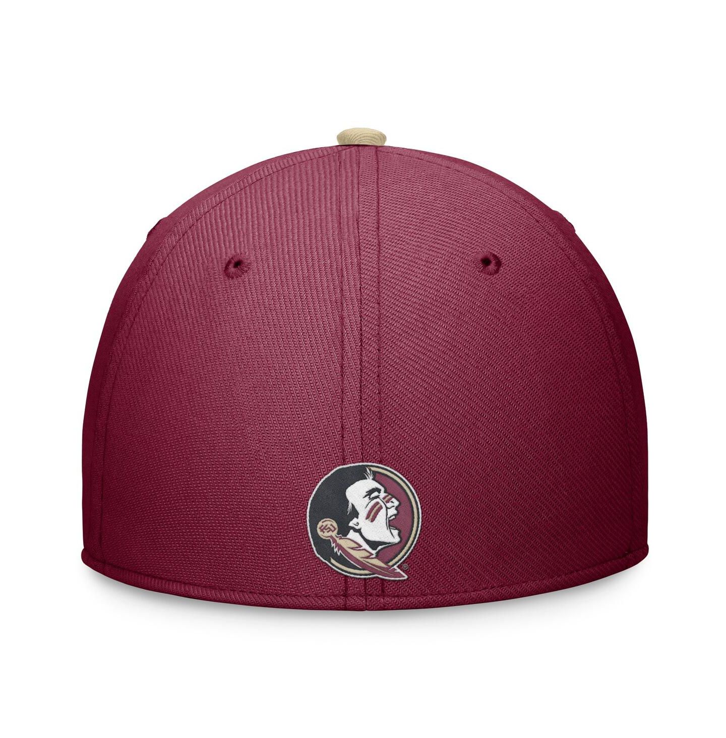 Мужская кепка Nike Garnet Florida State Seminoles Primetime Swoosh Flex Hat — фото 2