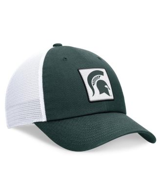 Men's Green/White Michigan State Spartans Primetime Club Trucker Adjustable Hat