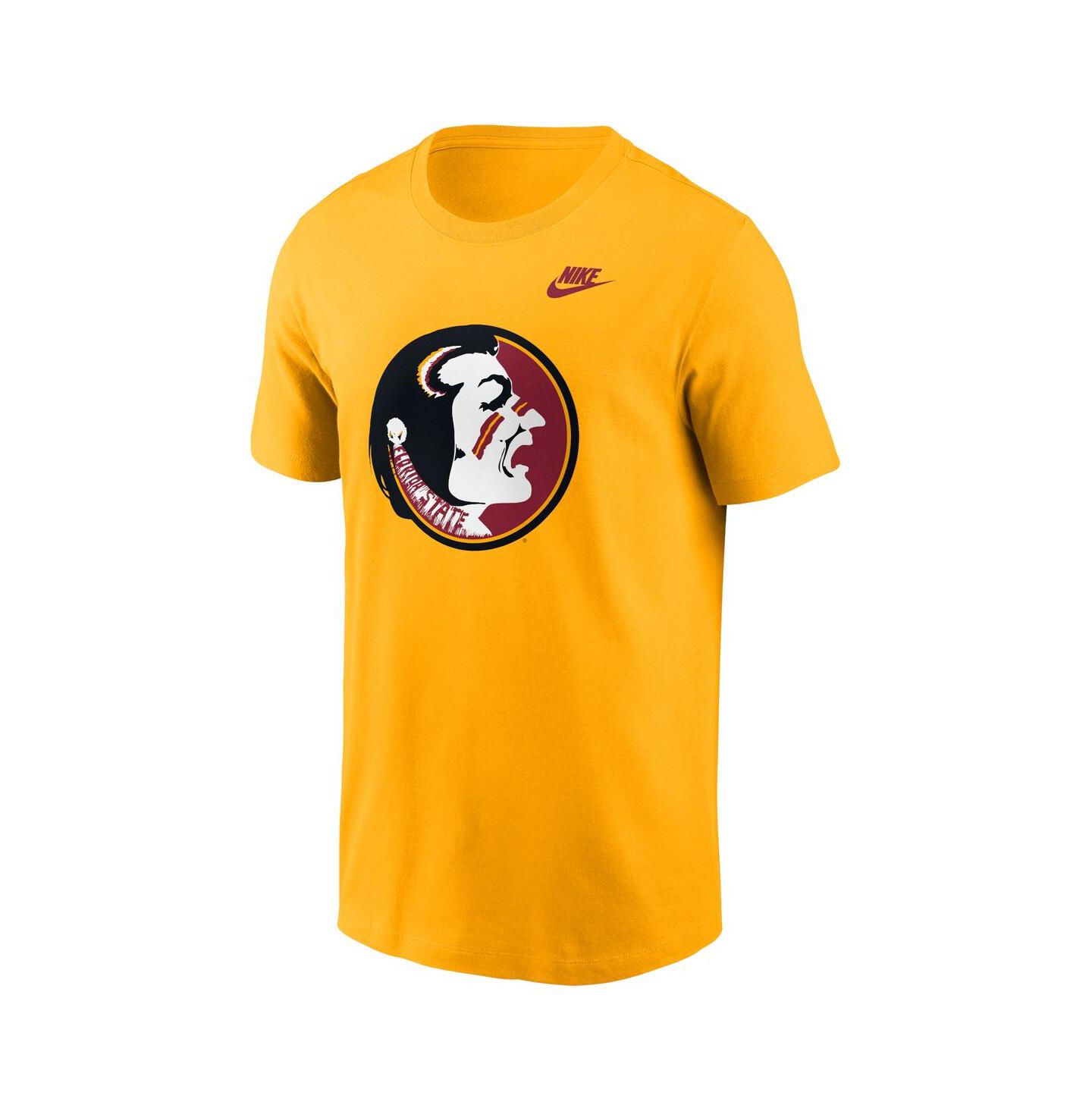 Мужская футболка Nike Gold Florida State Seminoles Legacy Alternate Logo — фото 2