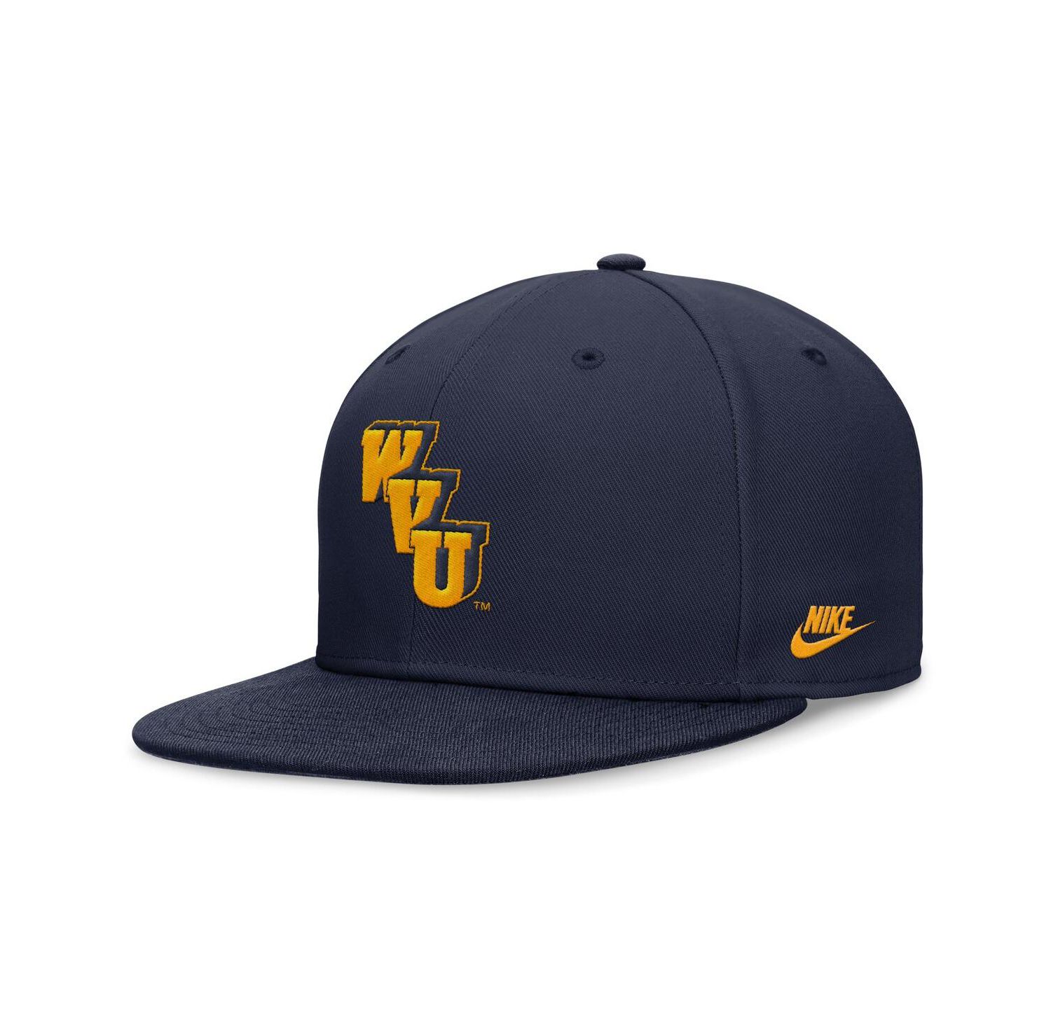 Men's Navy West Virginia Mountaineers Legacy True Fitted Hat